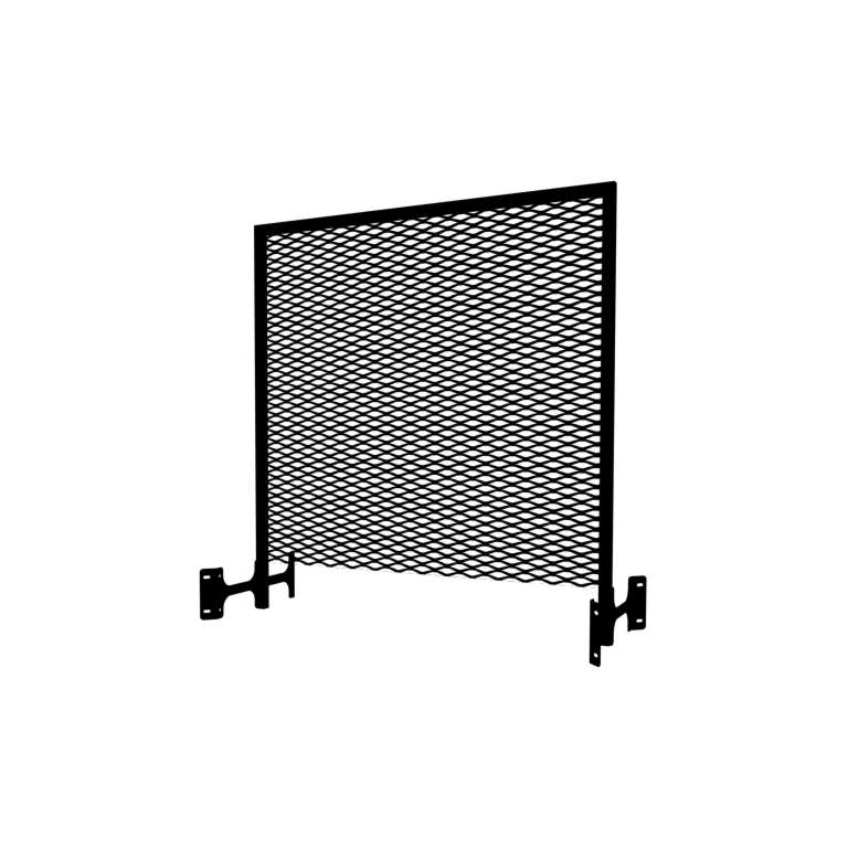 Griglia per rampicanti nero 120 x 40 cm