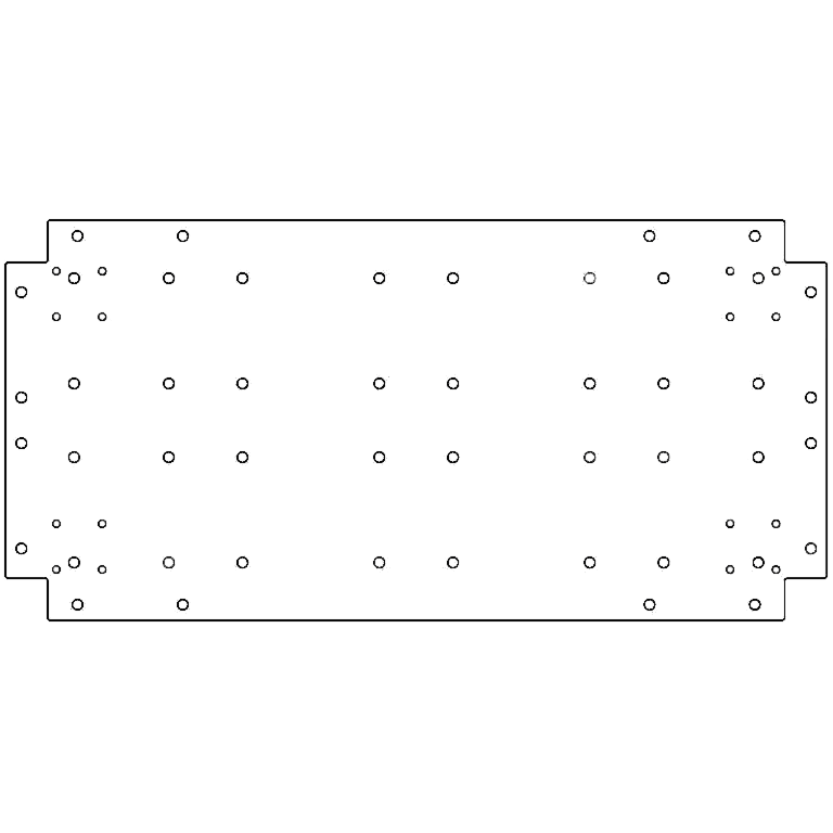 Piastra inferiore in acciaio zincato 40 x 80 cm