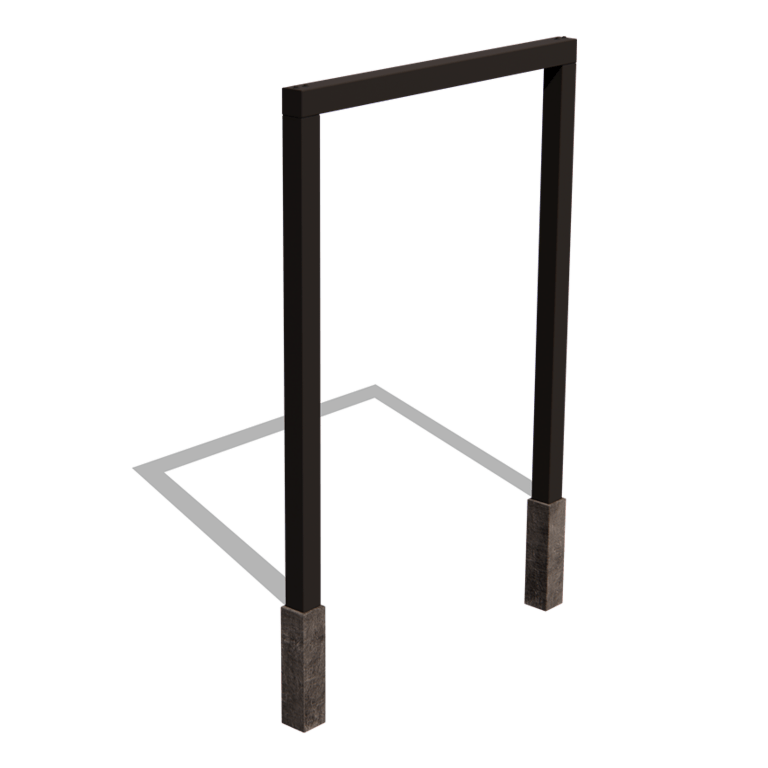 Pergola dritta in acciaio verniciato a polvere 200 cm