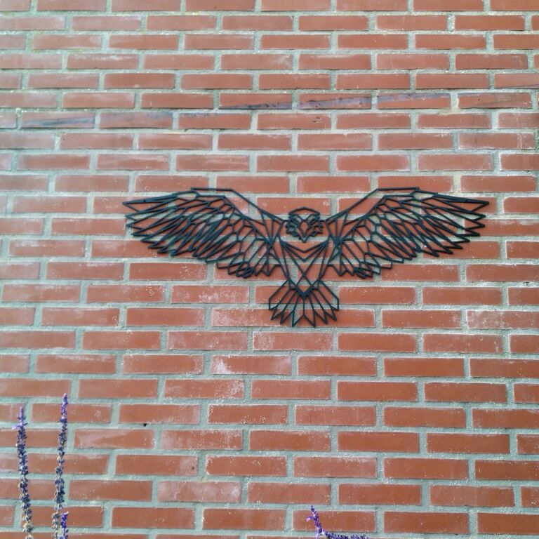 Decorazione da parete in metallo Eagle