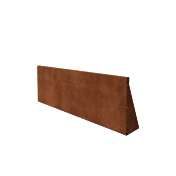 Muro di contenimento in acciaio corten - Dirrita - 150 x 50 cm