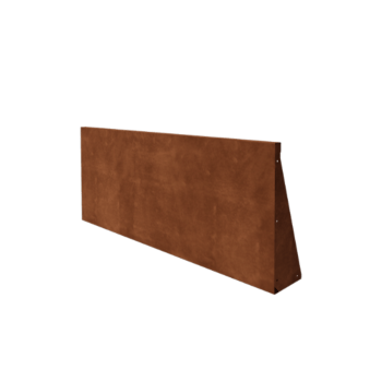 Muro di contenimento in acciaio corten - Dirrita - 150 x 60 cm