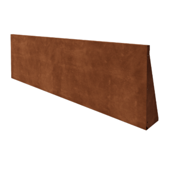 Muro di contenimento in acciaio corten - Dirrita - 200 x 60 cm