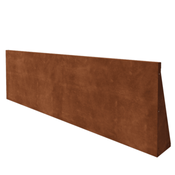 Muro di contenimento in acciaio corten - Dirrita - 200 x 60 cm