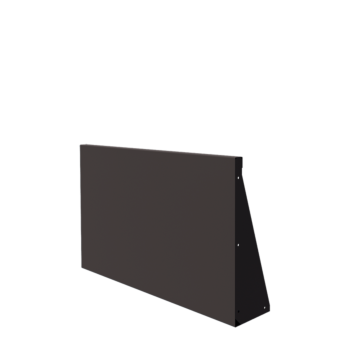 Muro di contenimento in acciaio - Dirrita - 100 x 60 cm - Altri colori RAL