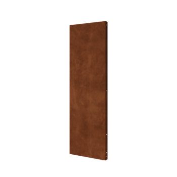 Pannello di base in acciaio corten 60 x 6 x 190 cm