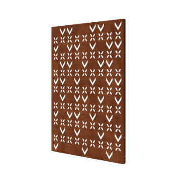 Pannello in acciaio corten con modello del tetto composizione 5 120 x 6 x 190 cm
