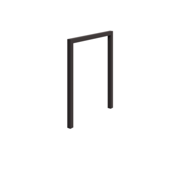 Pergola in acciaio - Dirrita - 200 x 230 cm - RAL7016 opaco (grigio antracite) - Senza base in cemento