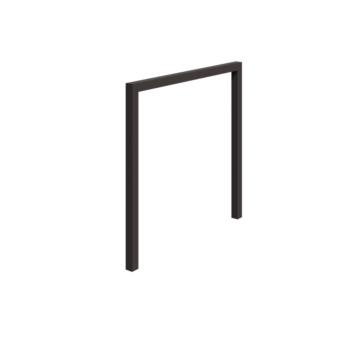 Pergola in acciaio - Dirrita - 250 x 230 cm - RAL7016 opaco (grigio antracite) - Senza base in cemento