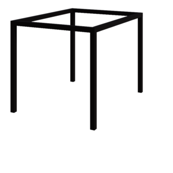 Pergola in acciaio - Rettangolo - 324 x 250 x 230 cm - RAL9005 opaco (nero) - Senza base in cemento