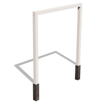 Pergola dritta in acciaio verniciato a polvere 250 cm