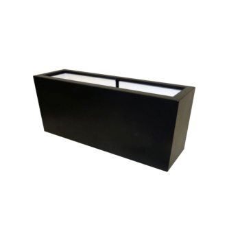 Fioriera in vetroresina - Rettangolo - 120 x 30 x 50 cm - Con fondo