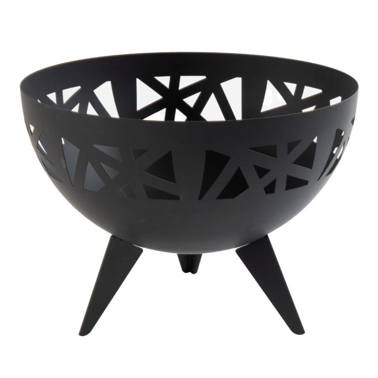 Braciere in metallo Michigan black 58 x 58 x 42 cm (Fino a esaurimento scorte!)
