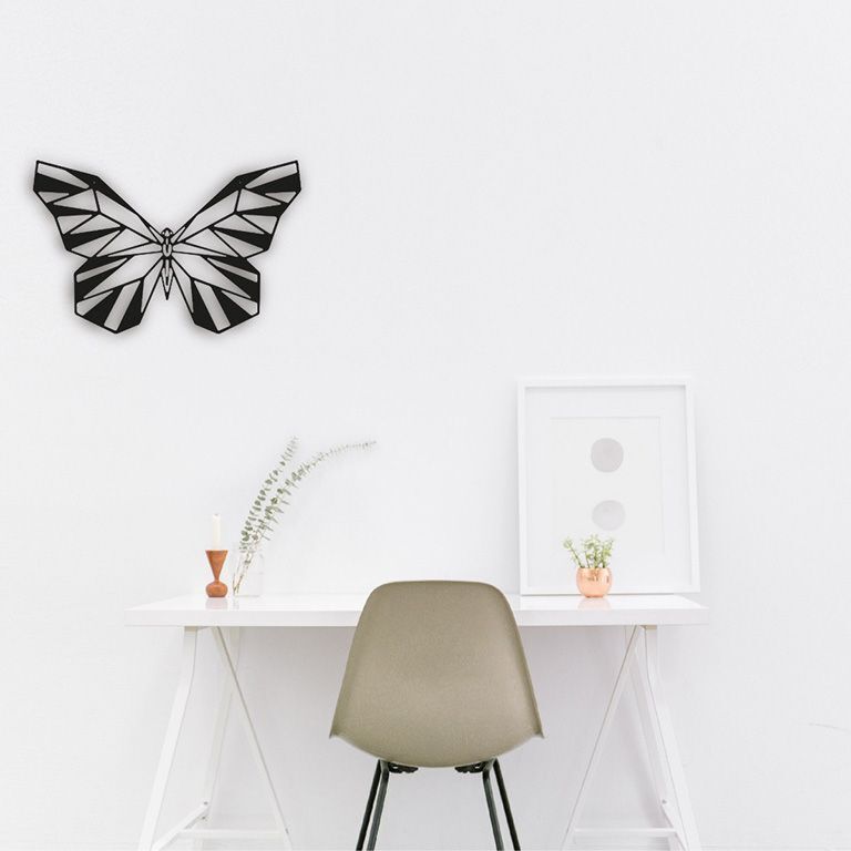 Decorazione da parete in metallo Farfalla 2.0