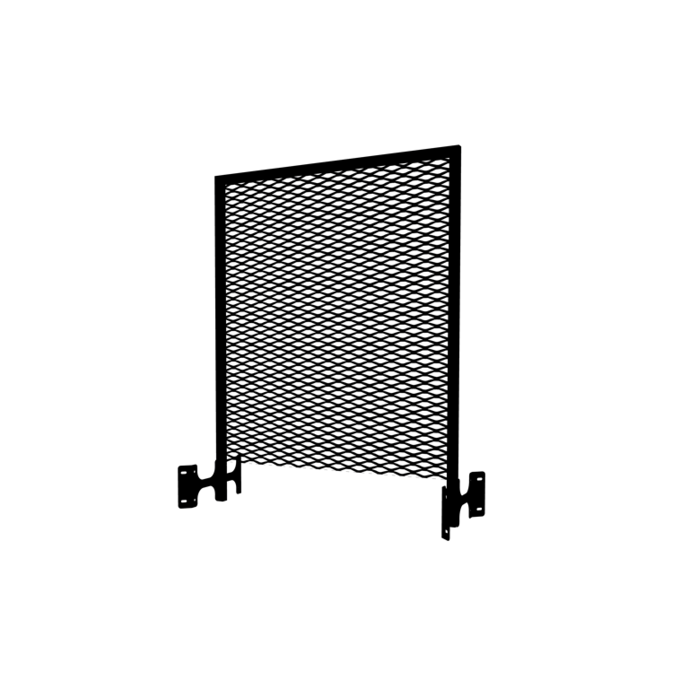 Griglia per rampicanti nero 100 x 40 cm