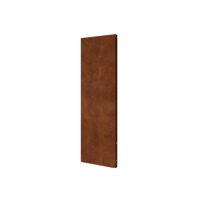 Pannello decorativo in acciaio corten - Base - 60 x 6 x 190 cm