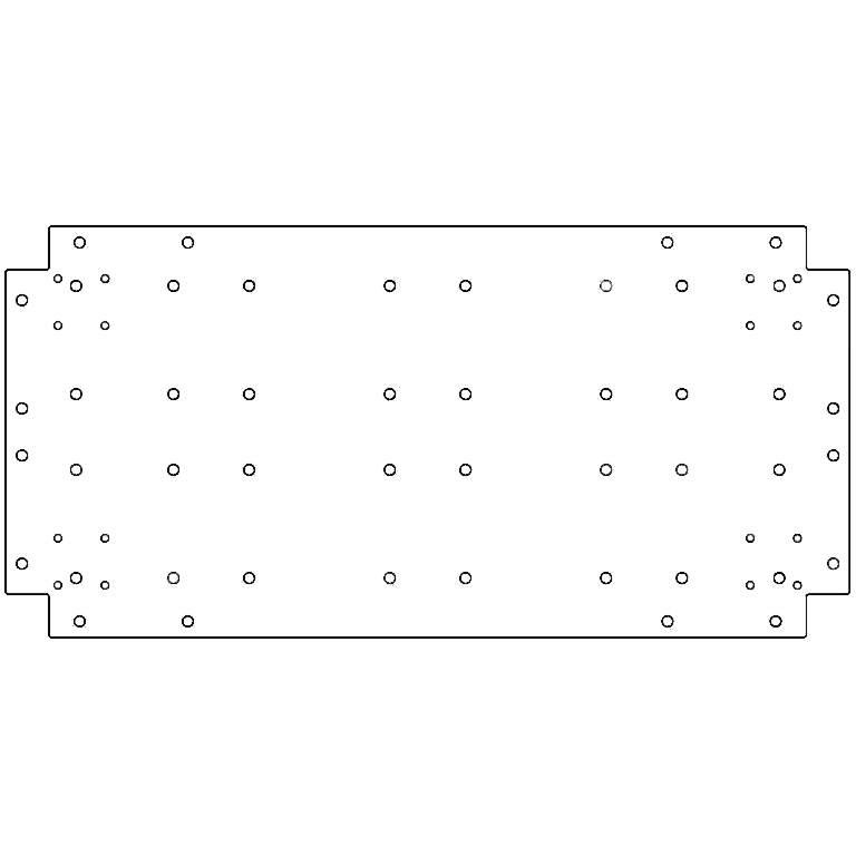 Piastra inferiore in acciaio zincato 40 x 80 cm