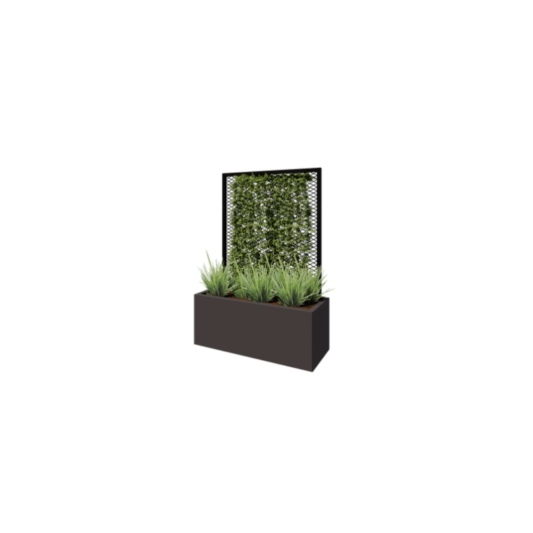Griglia per rampicanti nero 100 x 40 cm