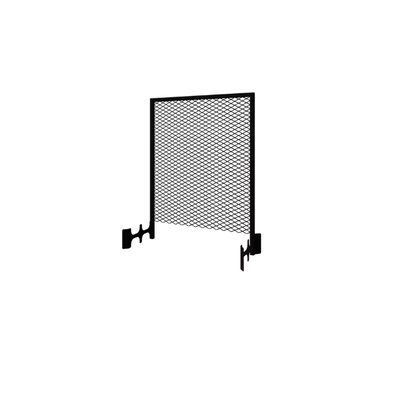 Griglia per rampicanti nero 100 x 40 cm