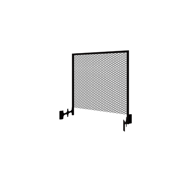 Griglia per rampicanti nero 120 x 40 cm