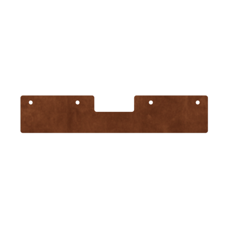 Fioriera in acciaio corten - Piastra di giunzione - 180°