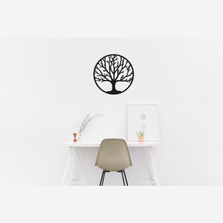 Decorazione da parete in metallo Albero
