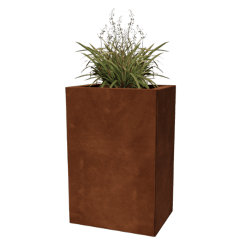 Fioriera in acciaio Corten Texas 30 x 40 cm