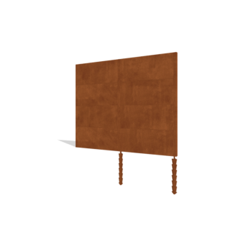 Recinzione in acciaio corten H4 set 252 cm
