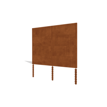 Recinzione in acciaio corten H4 set completo 258 cm