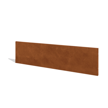 Recinzione in acciaio corten H pannello 180 x 47,5 cm