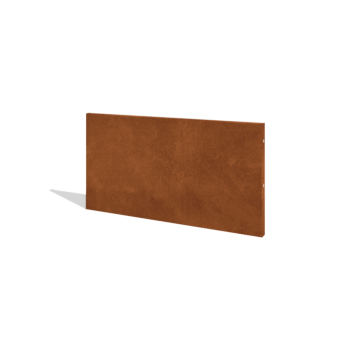 Recinzione in acciaio corten H pannello 120 x 63,3 cm