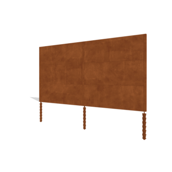 Recinzione in acciaio corten H3 set completo 378 cm