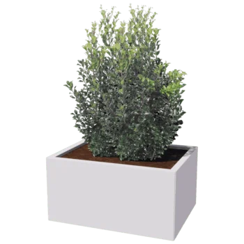 Fioriera in acciaio - Rettangolo - 60 x 80 cm