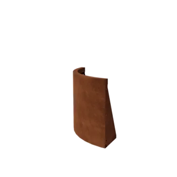 Muro di contenimento in acciaio corten - Curva esterna - 50 x 50 x 50 cm