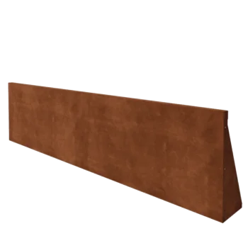 Muro di contenimento in acciaio corten - Dirrita - 200 x 50 cm
