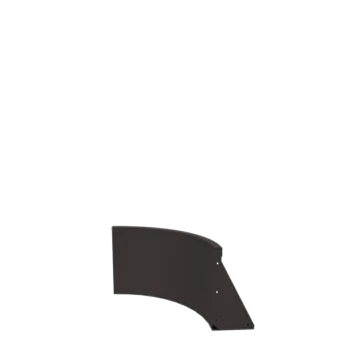 Muro di contenimento in acciaio - Curva interna - 50 x 50 x 40 cm - Altri colori RAL