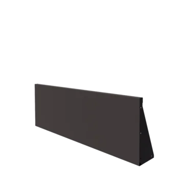 Muro di contenimento in acciaio - Dirrita - 150 x 50 cm - Altri colori RAL