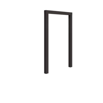 Pergola in acciaio - Dirrita - 150 x 230 cm - Altri colori RAL - Senza base in cemento