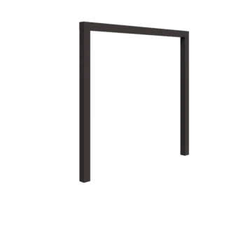Pergola in acciaio - Dirrita - 250 x 230 cm - Altri colori RAL - Senza base in cemento