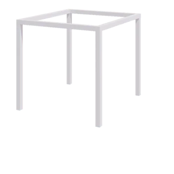 Pergola in acciaio - Quadrato - 274 x 250 x 230 cm - RAL9010 opaco (bianco) - Senza base in cemento