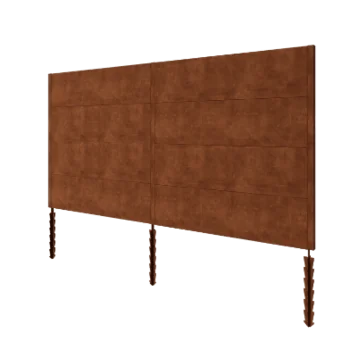 Recinzione in acciaio corten H4 - Set completo - 378 x 6 x 190 cm