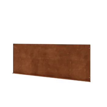 Grigliato decorativo in acciaio corten V - Panello - 149 x 3 x 60 cm
