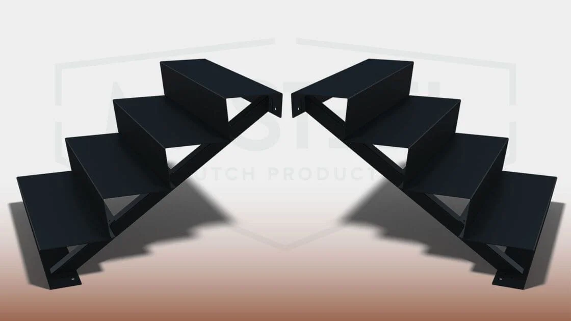 Come installare una scala da giardino in acciaio?