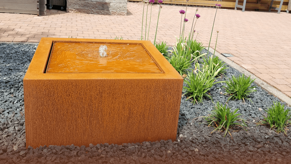 L'acciaio Corten può resistere all'acqua?